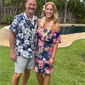 Floral Off-Shoulder Dress